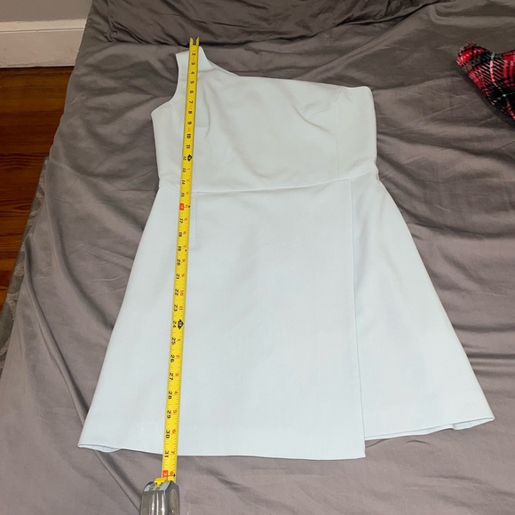 Whisper One Shoulder Mini Dress - Picture 7 of 7